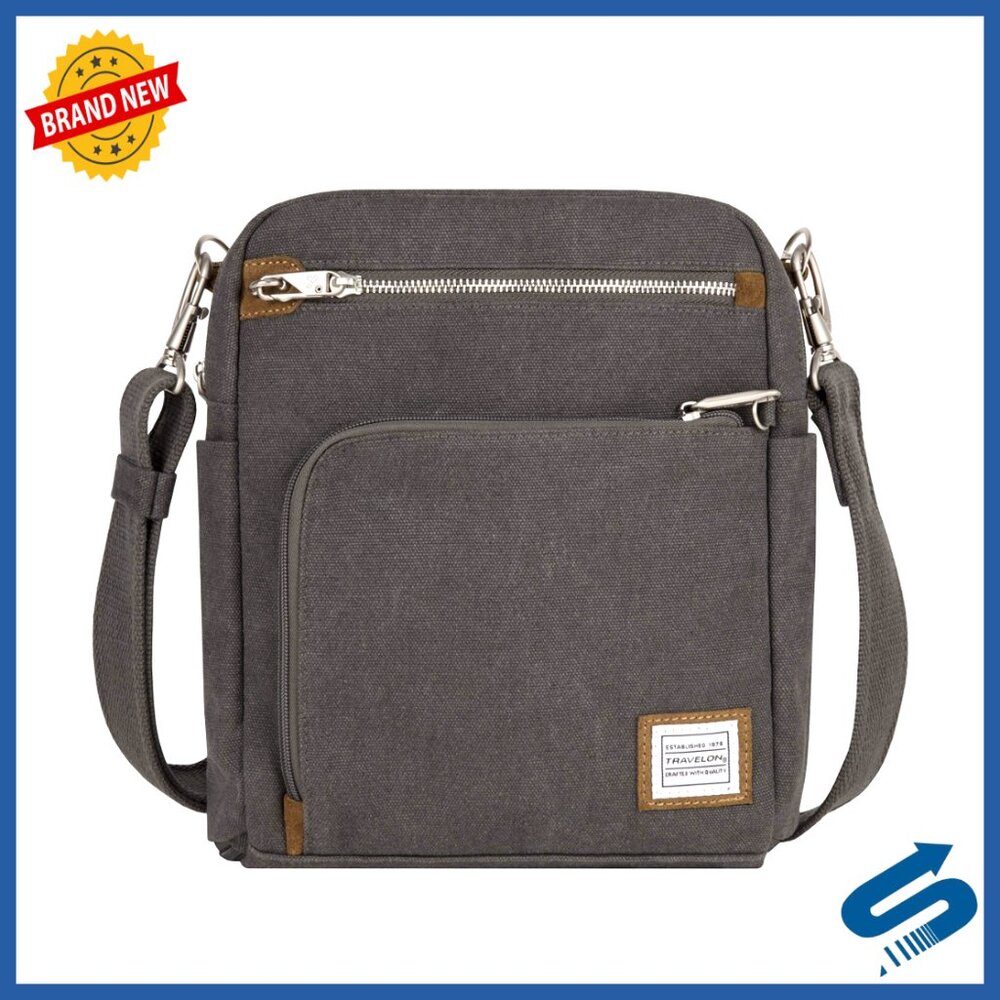 Anti-Theft Crossbody Bag Classic Chic Travel Essential Roomy Compartment Rfid